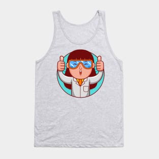 Scientist Woman Tank Top